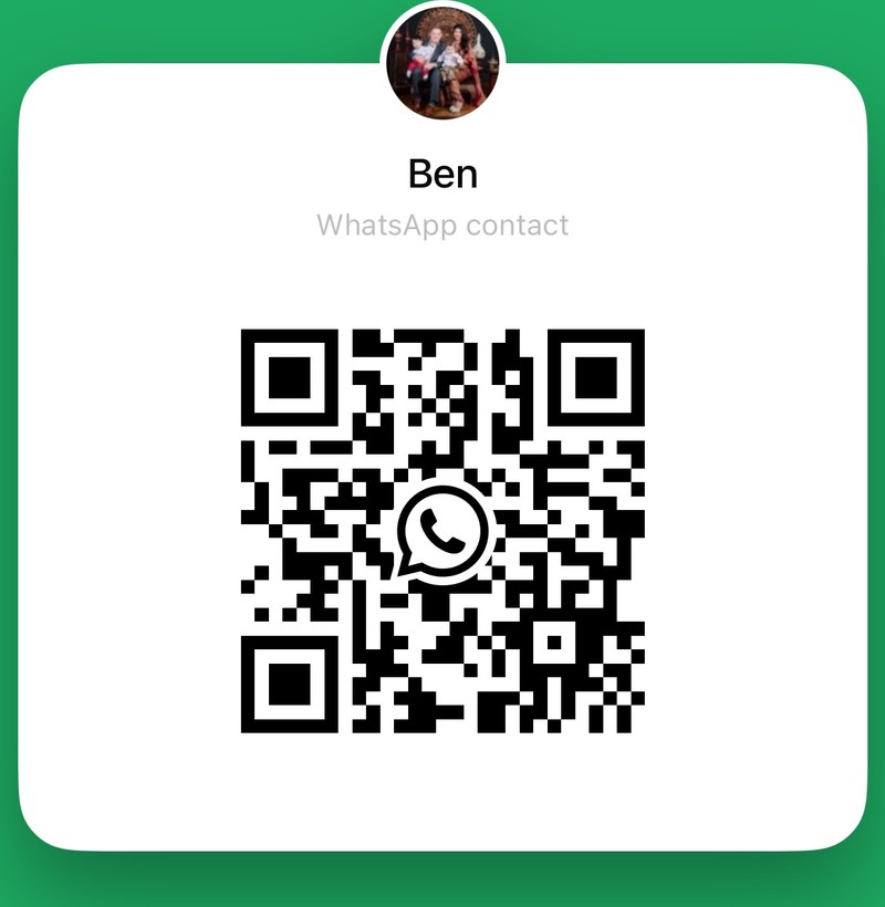 WhatsApp QR code for Ben Cunningham
